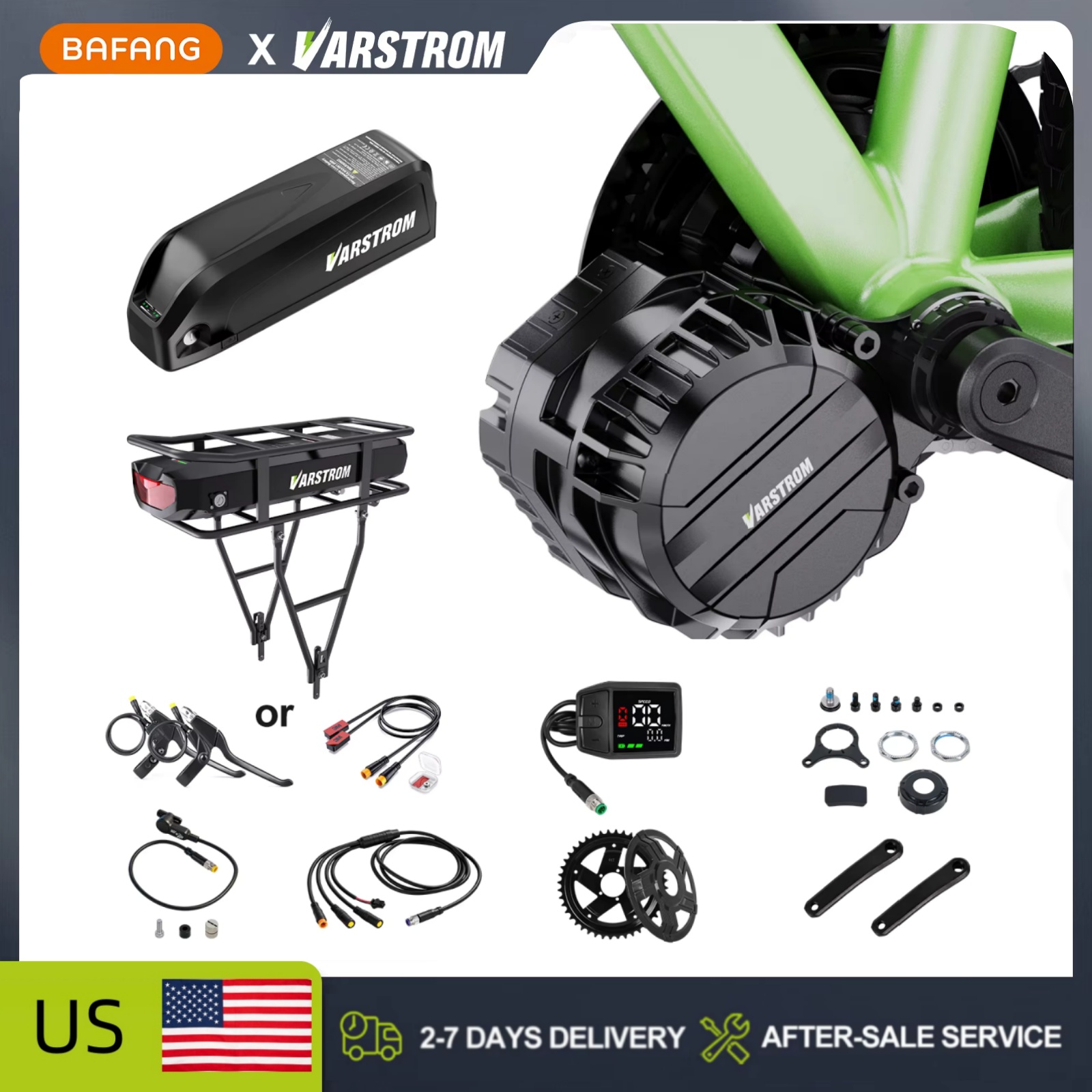 Kit motore centrale Varstrom 7 - Side Hung Mid Drive Motor Kit recensione e prezzo
